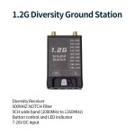 SKYZONE DIY 1.2GHz OLED Ground Station Module 9CH Wide Band 900MHZ for RC Drone With Filter